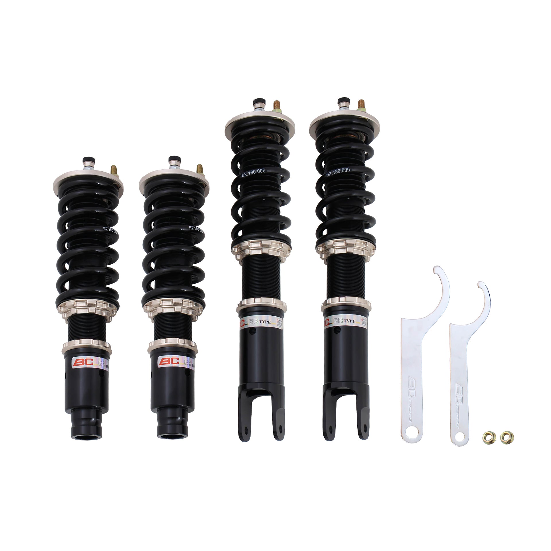BC Racing ER Series Coilovers for 1996-2000 Honda Civic FWD (EK/EM) Rear Fork