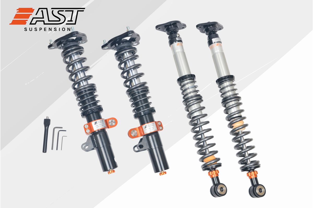 AST Suspension Club Racing 5100 Series Coilover Kit (Front/Rear Top Mounts) - 2017-2021 Honda Civic FWD (FK8) ACC-H2201SD