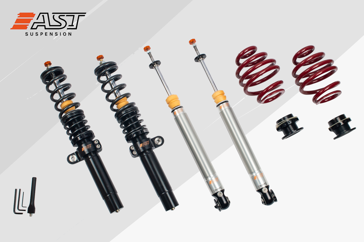 AST Suspension Street 5100 Series Non-Inverted Coilover Kit - 2000 BMW 328Ci RWD (E46) ACS-B1101SD