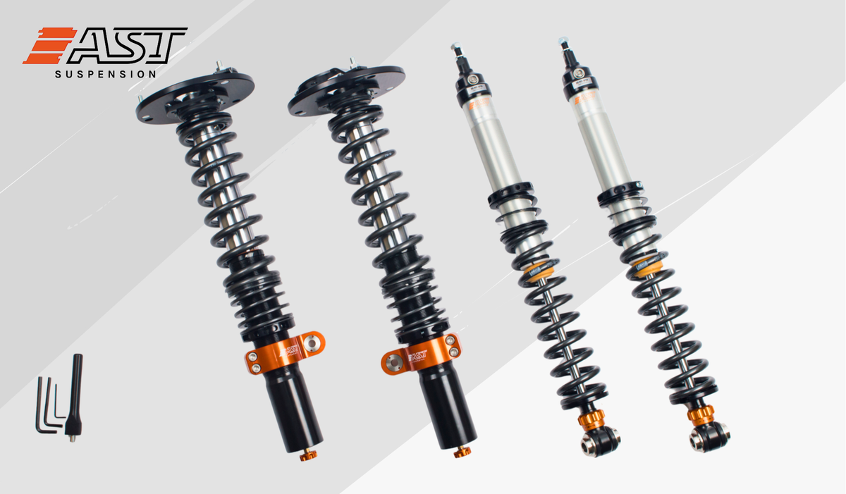 AST Suspension Street Performance 5100 Series TCO Coilover Kit (Front Top Mounts Only) - 2017-2022 Mini Cooper Countryman Hatchback FWD (F60) ACT-B1407S