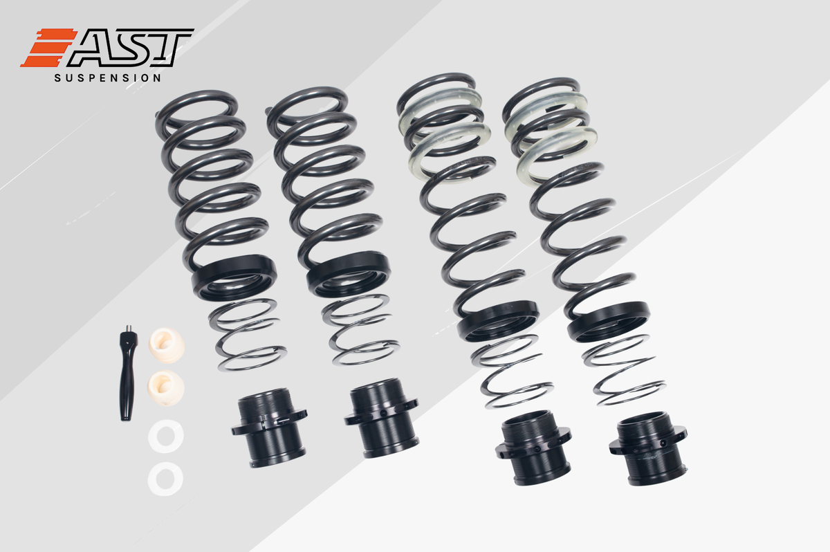 AST Suspension adjustable lowering springs for the BMW M5