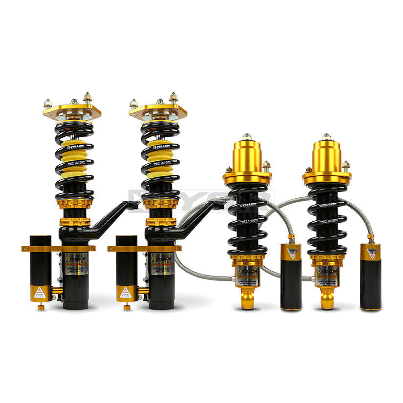 Yellow Speed Advanced Pro Plus Circuit Spec 2-Way Coilovers for 2005-2013 Skoda Octavia FWD (1Z3)