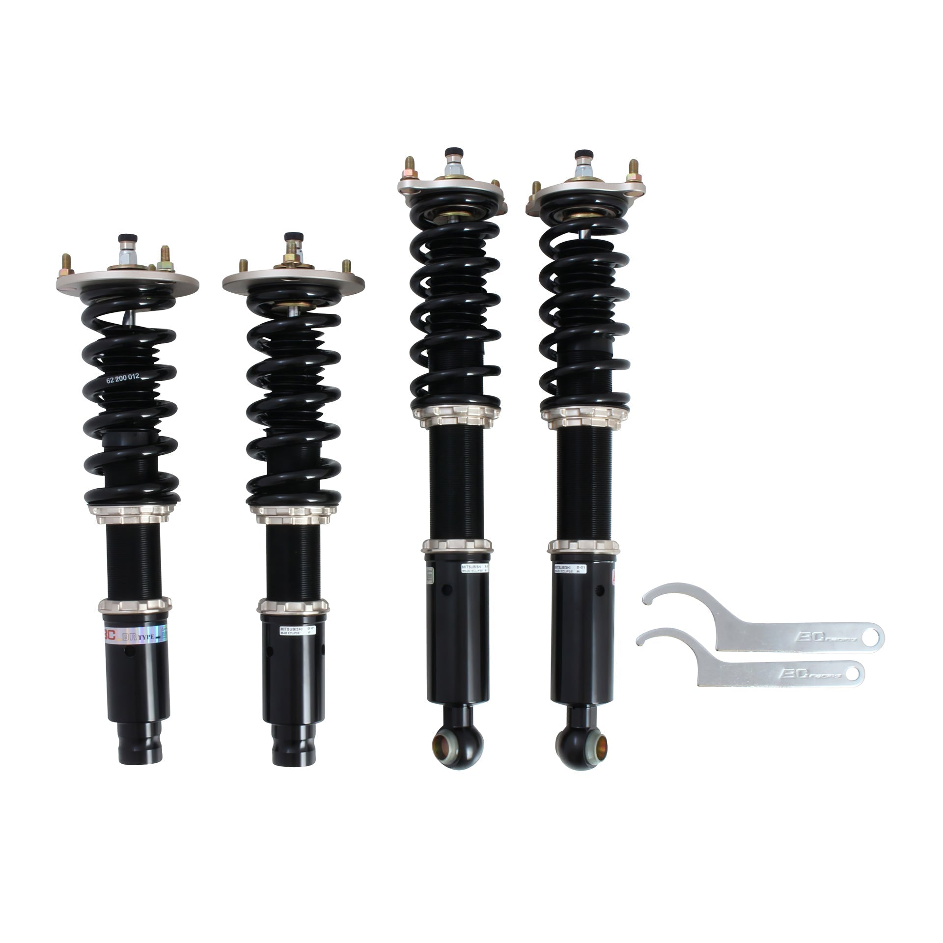 BC Racing ER Series Coilovers for 1996-2003 Mitsubishi Galant FWD