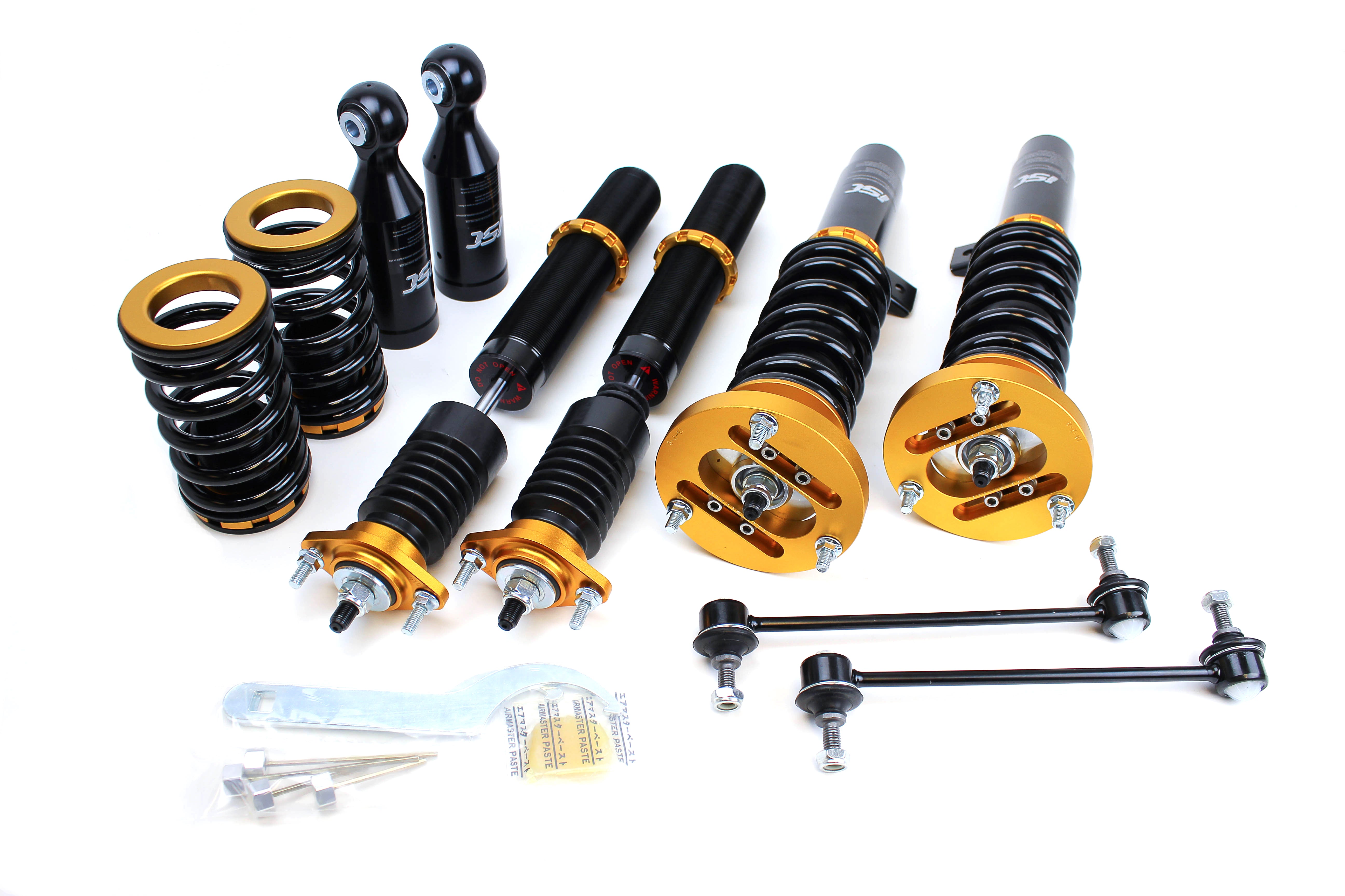 ISC Suspension N1 Street Sport Coilover Kit for 2000 BMW 323Ci RWD (E46) ISC-B003-1-S-TR