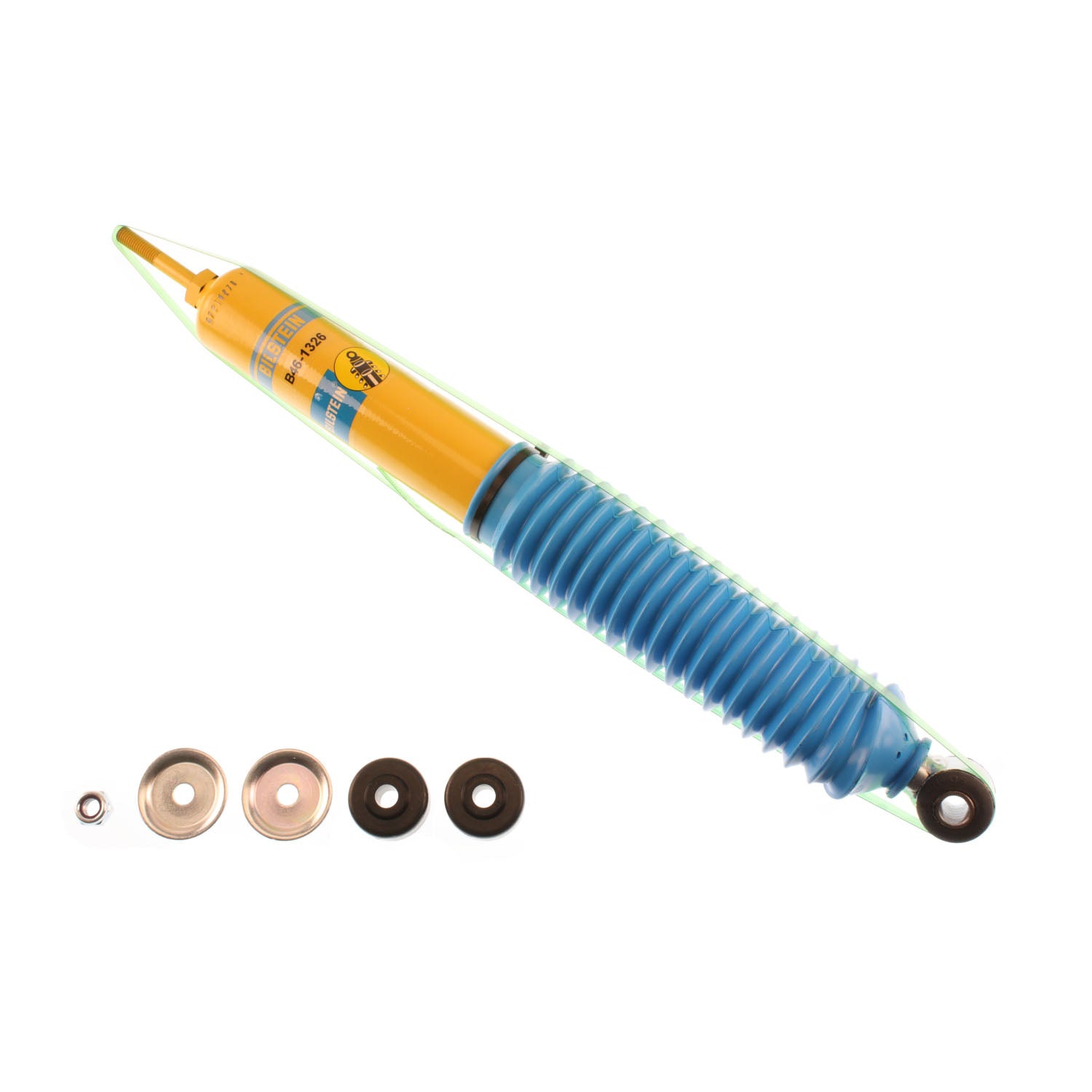 Bilstein B6 46mm Monotube Suspension Rear Shock Absorber - 11.97 in. Collapsed B46-1326
