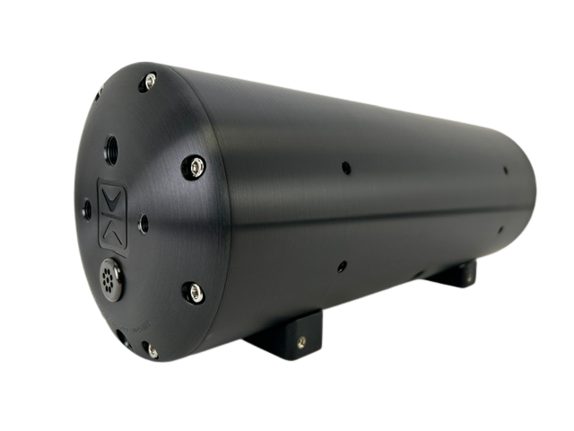 AccuAir ENDO-T Air Tank Black - Angle