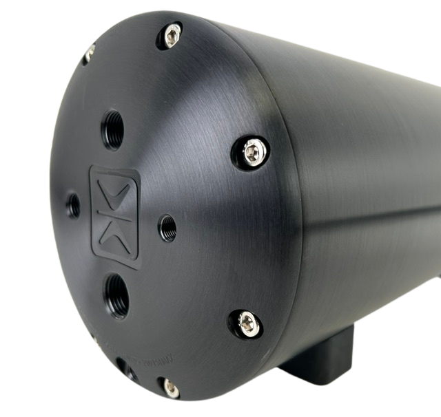 AccuAir ENDO-T Air Tank Black - Ports
