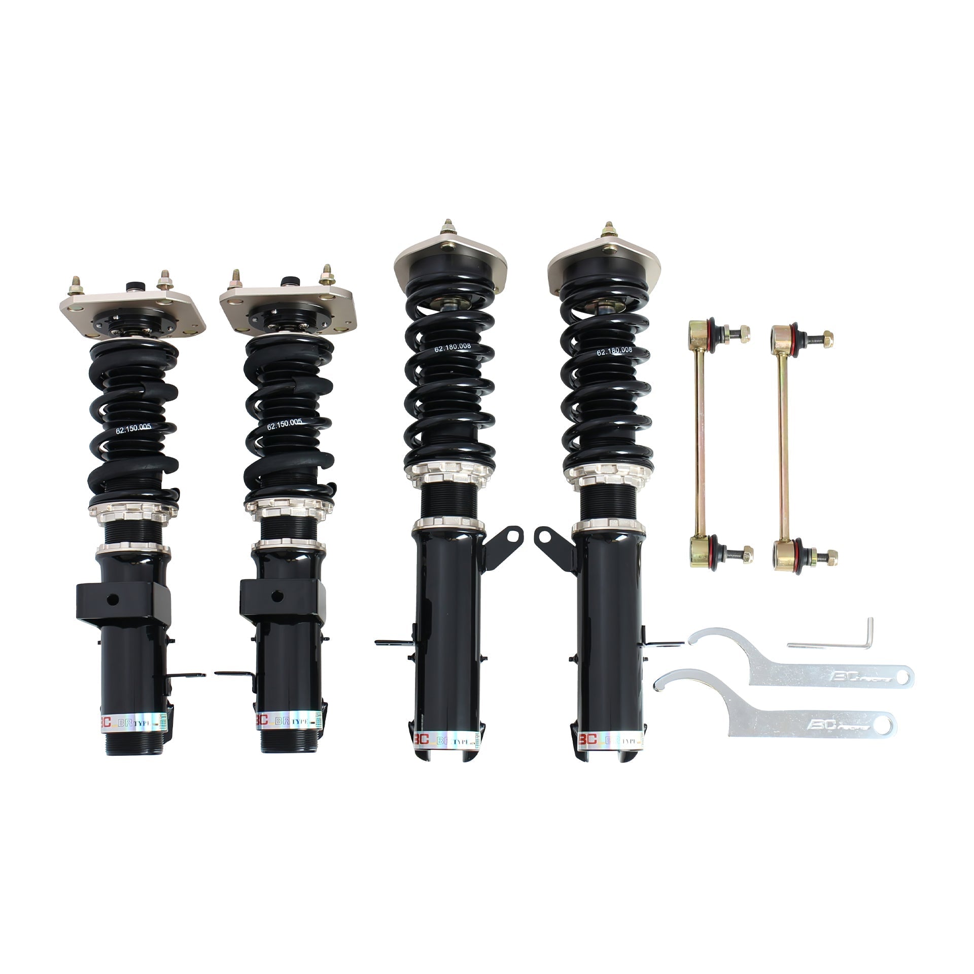 BC Racing BR Series Coilovers for 2000-2007 Toyota Mark II RWD (AWD/JZX115 / GX115)