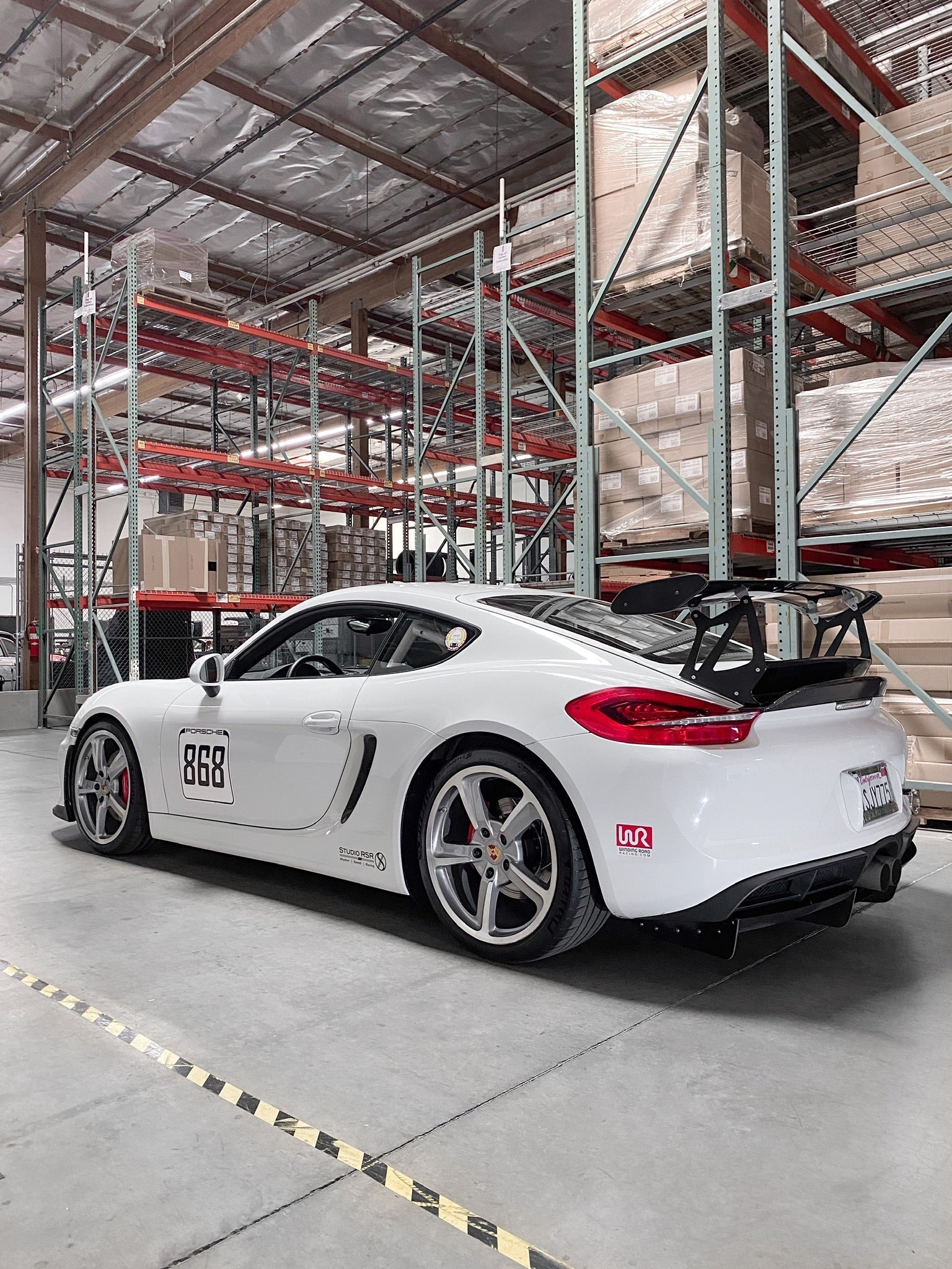 Studio RSR roll bar for 2015-2016 Porsche Cayman GT4 (981) — view 5