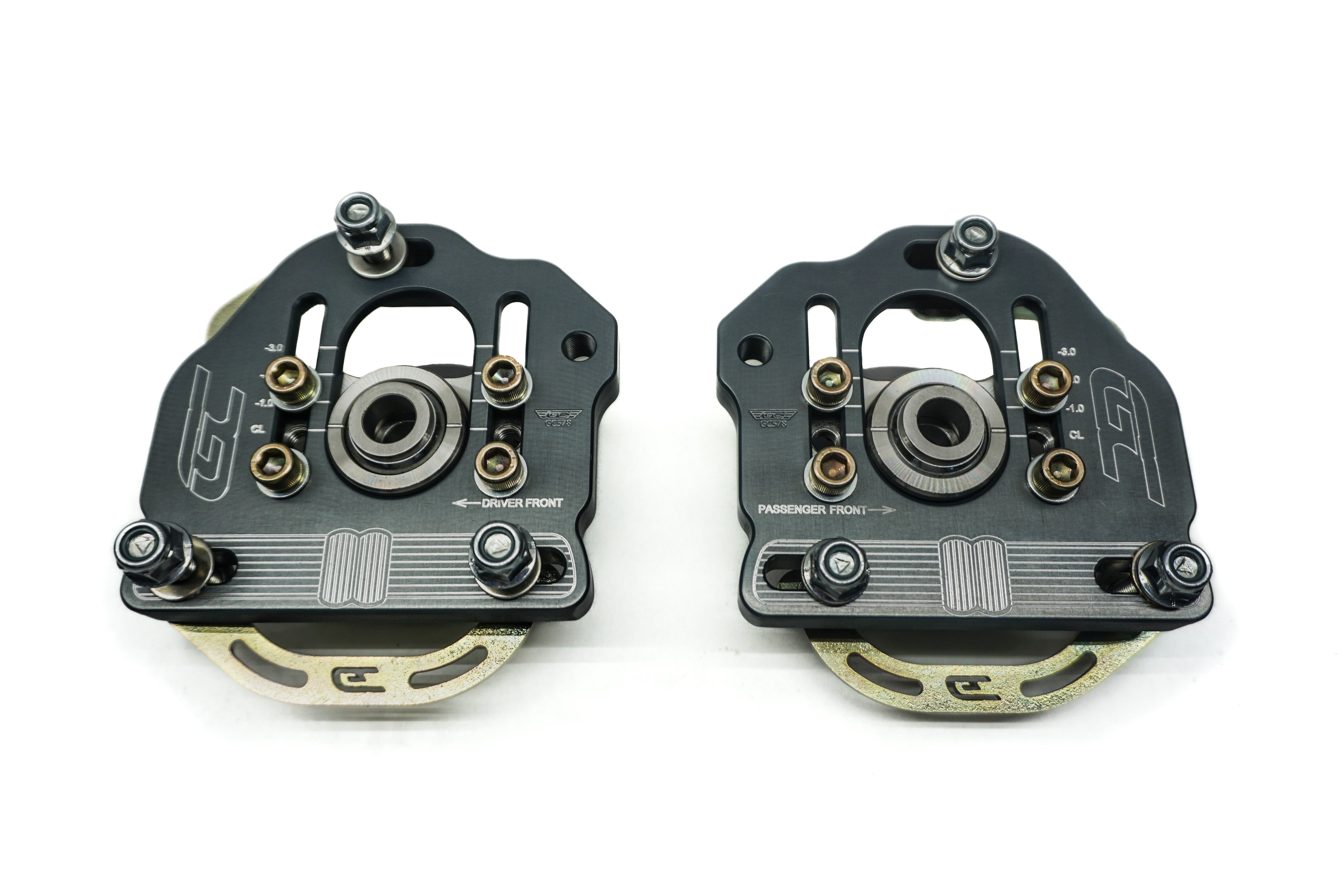 Ground Control Camber/Caster Plates for 1968-1976 BMW 2002 RWD (E9)