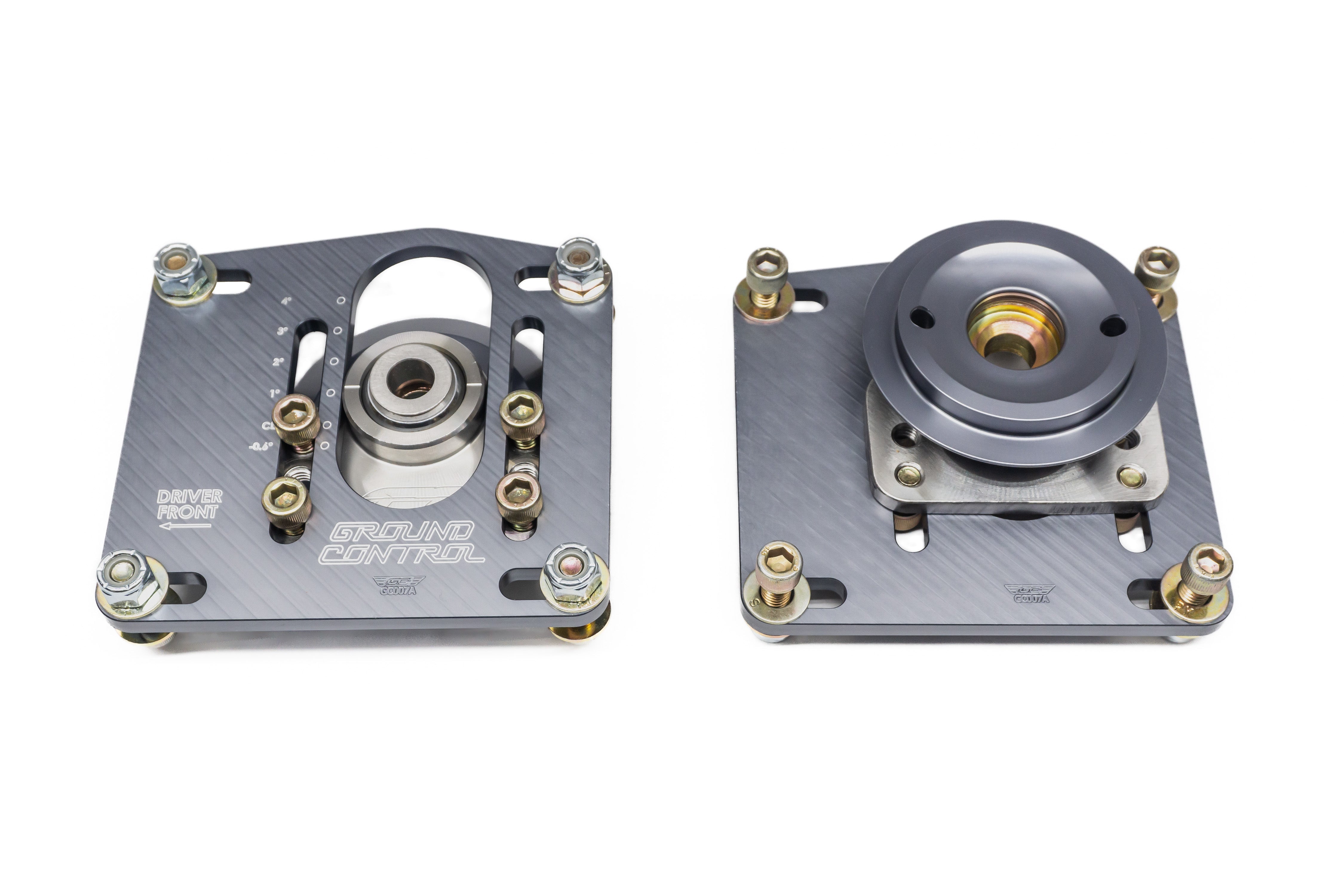 Ground Control Camber/Caster Plate, 4 Bolt (Pair)