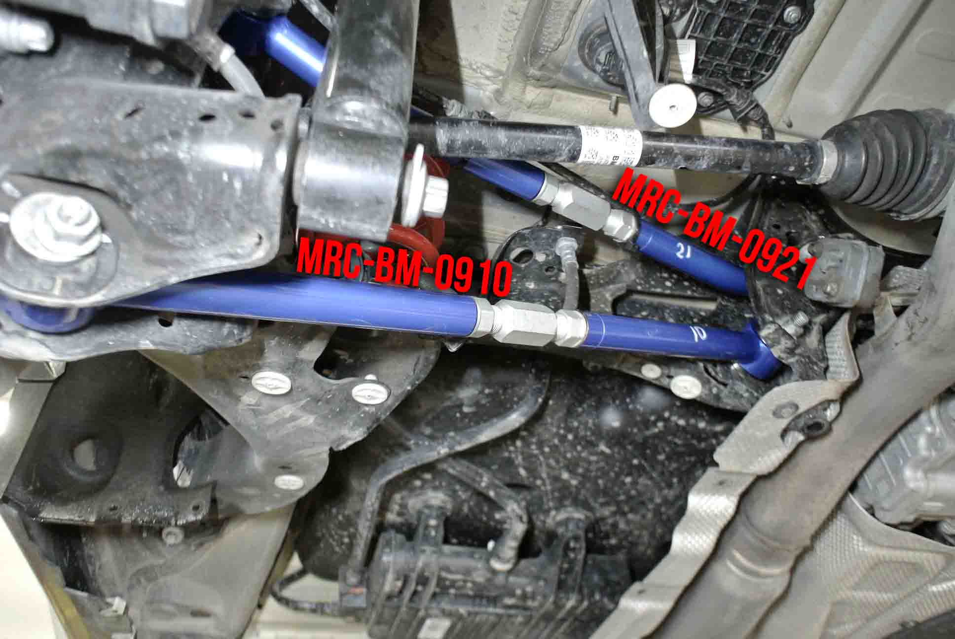 Megan Racing Toe Arms (Rear Upper) for 2024+ BMW X2 (U10)