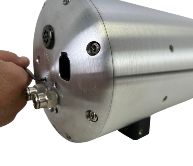 AccuAir ENDO-VT Air Tank Brushed with NPT Valve Ports - End Cap