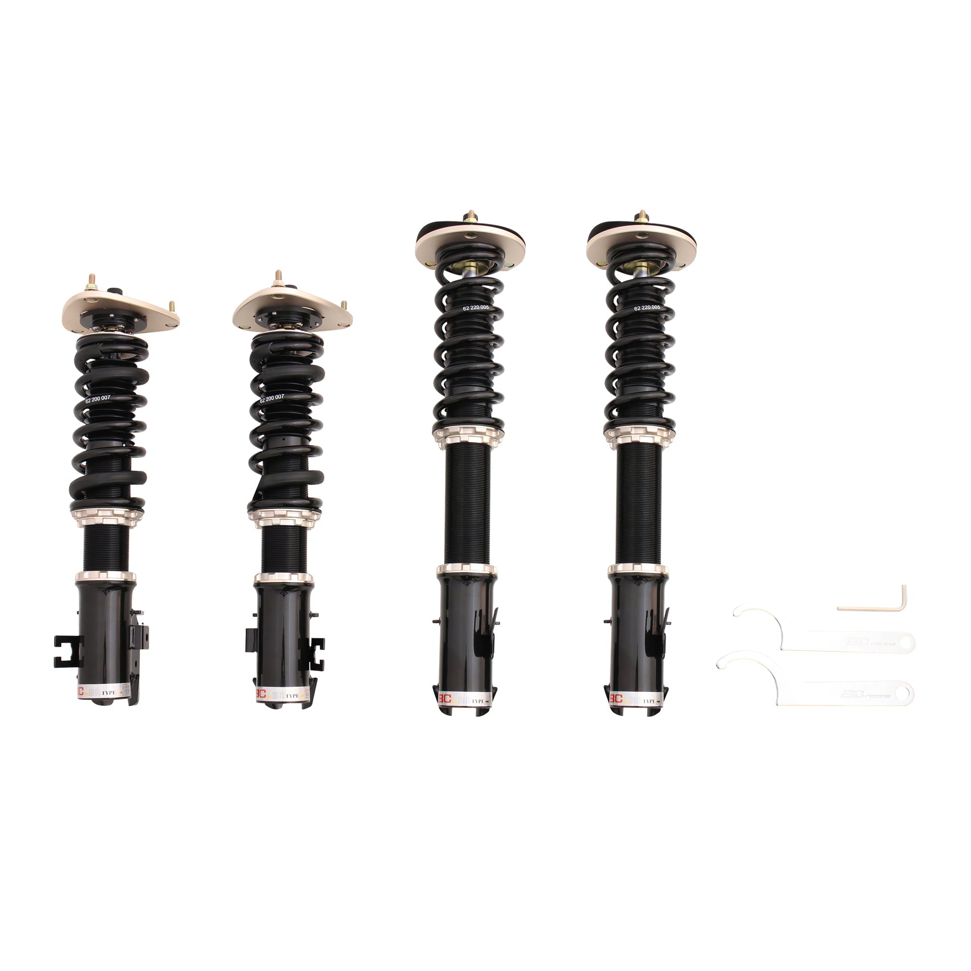 BC Racing ER Series Coilovers for 1990-1994 Subaru Legacy FWD/AWD (BC/BJ/BF)