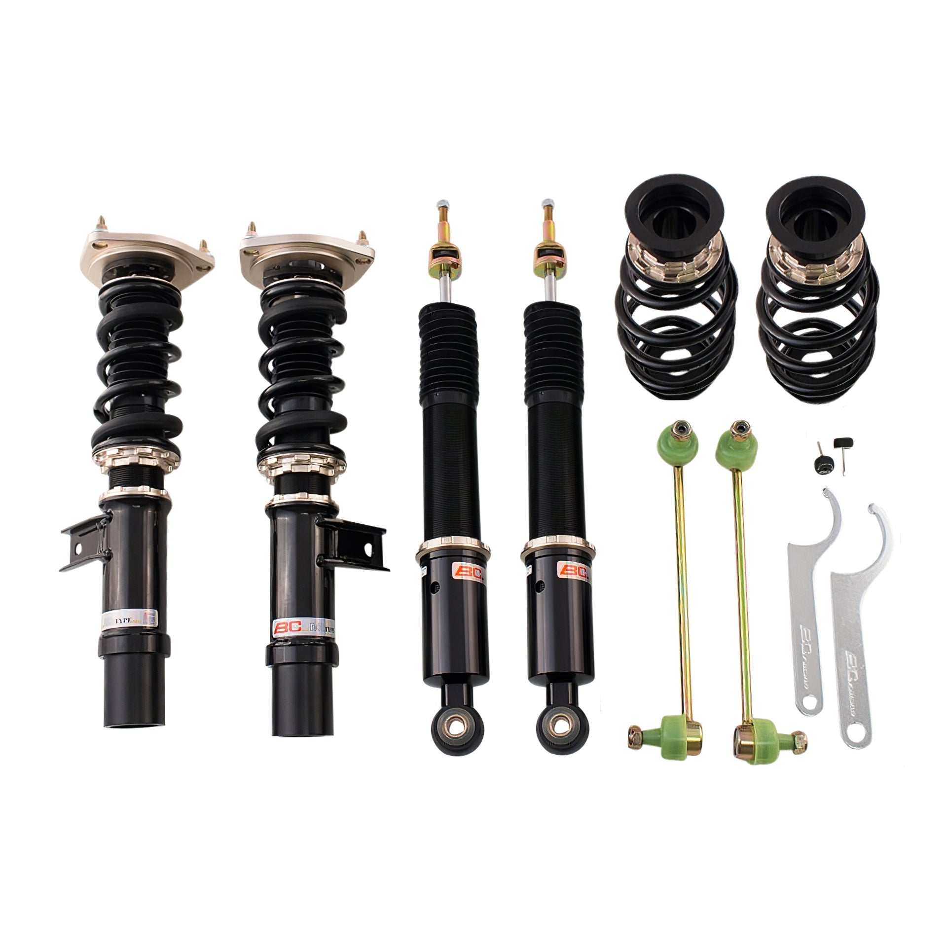 BC Racing ZX Series Coilovers for 2012-2013 Volkswagen Golf R AWD (MK6) w/o DCC