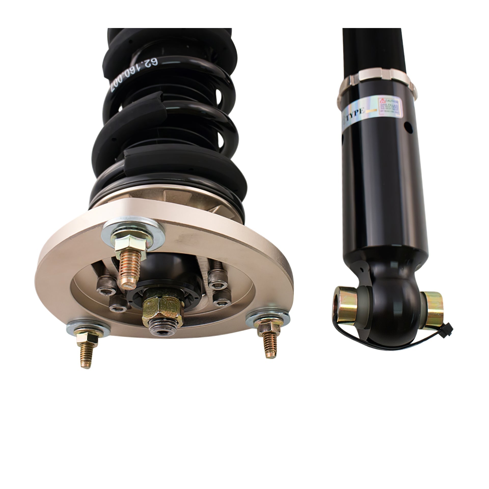 BC Racing RM Series Coilovers for 2015-2021 Volkswagen Golf VII FWD (MK7/A7) 49.5mm Front Strut