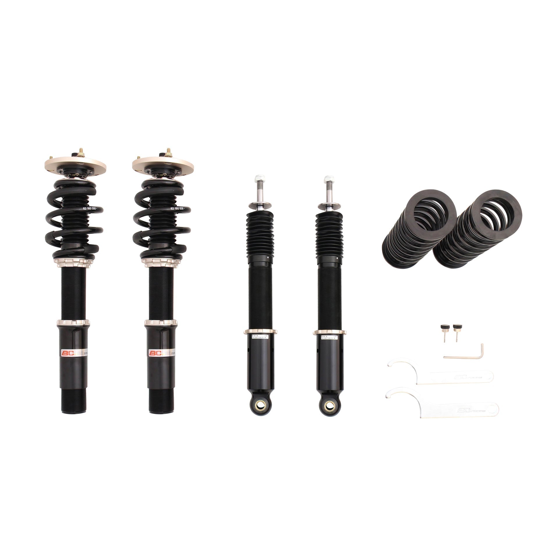 BC Racing RM Series Coilovers for 1999-2004 BMW 5 Series Touring RWD (E39)