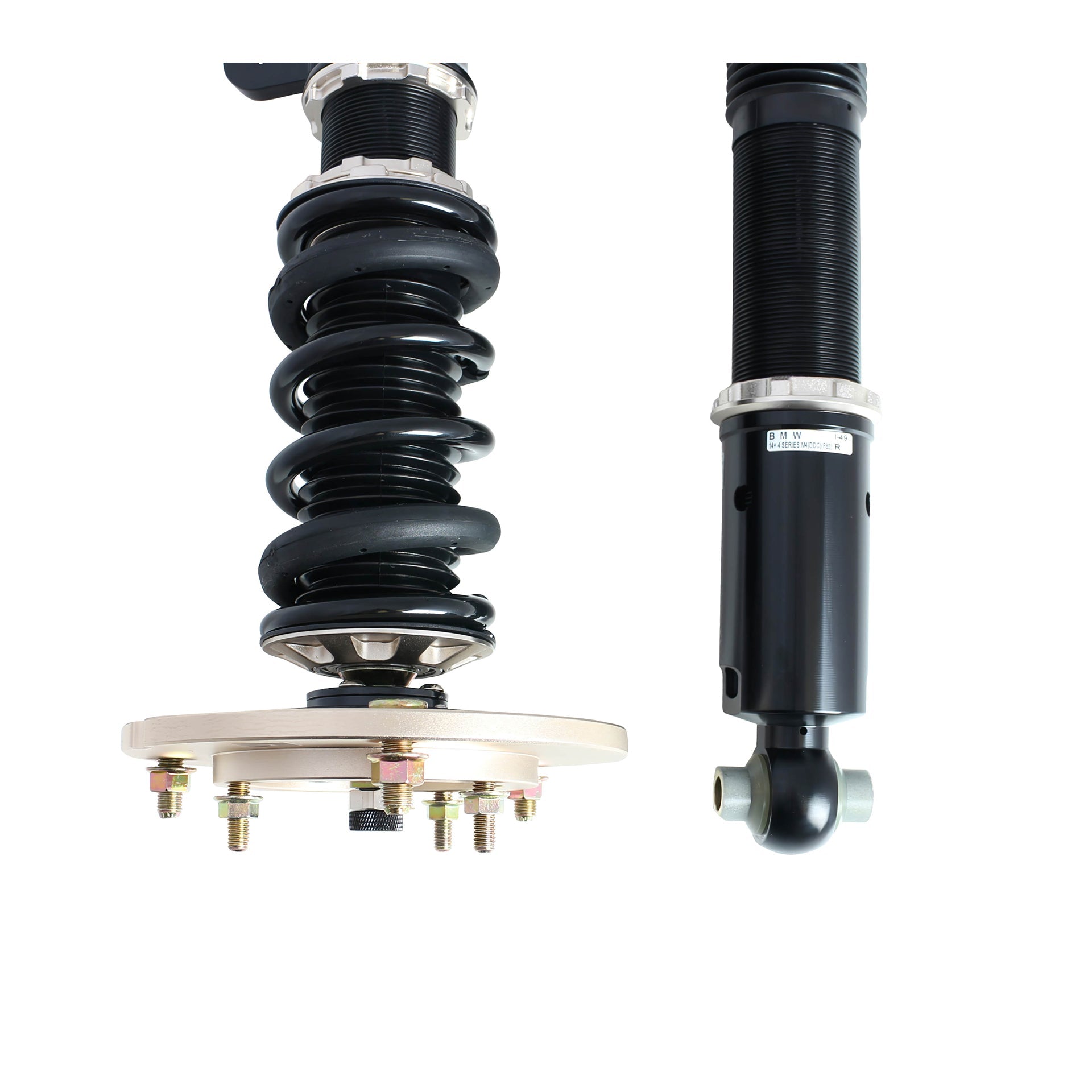 BC Racing RM Series Coilovers for 2014-2015 BMW 4 Series M4 RWD (F82) 3-Bolt Top Mount / EDC