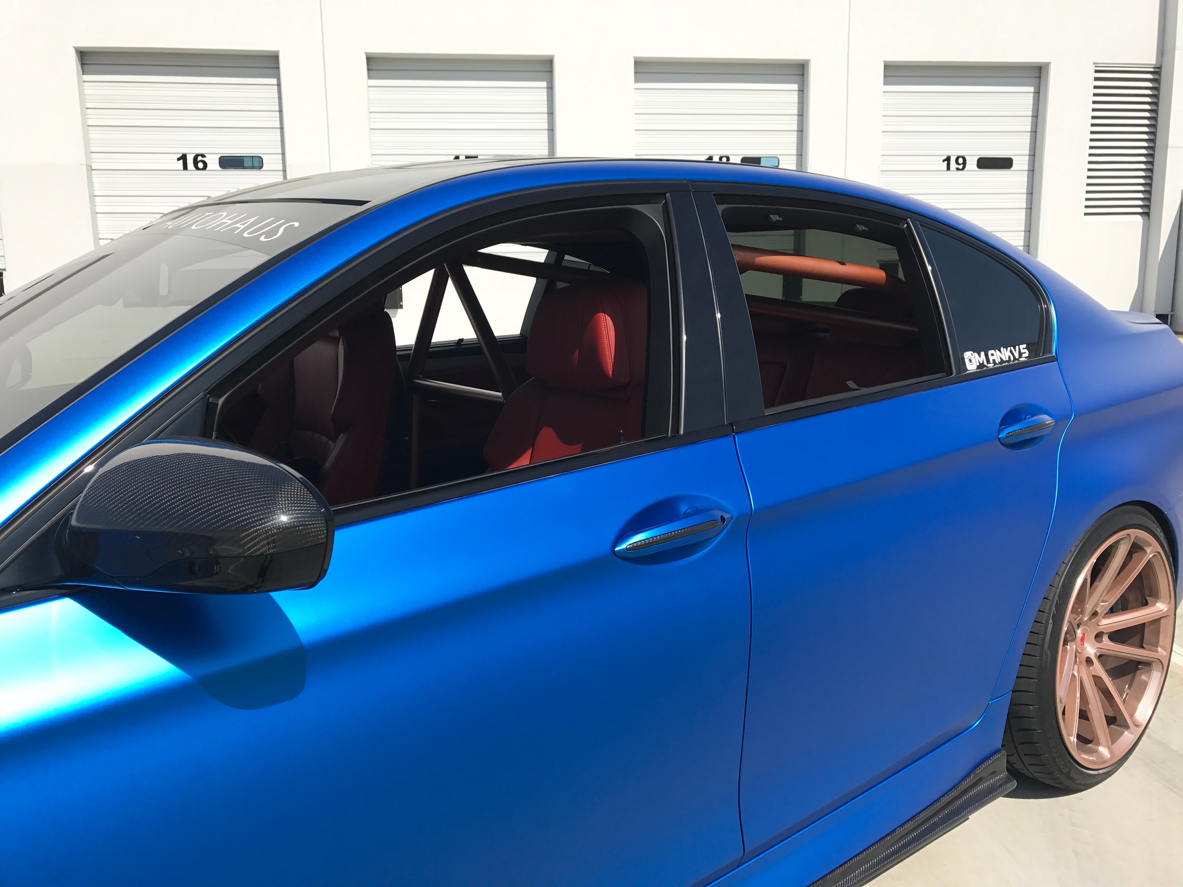 Studio RSR roll bar for 2012-2016 BMW M5 (F10) — view 3