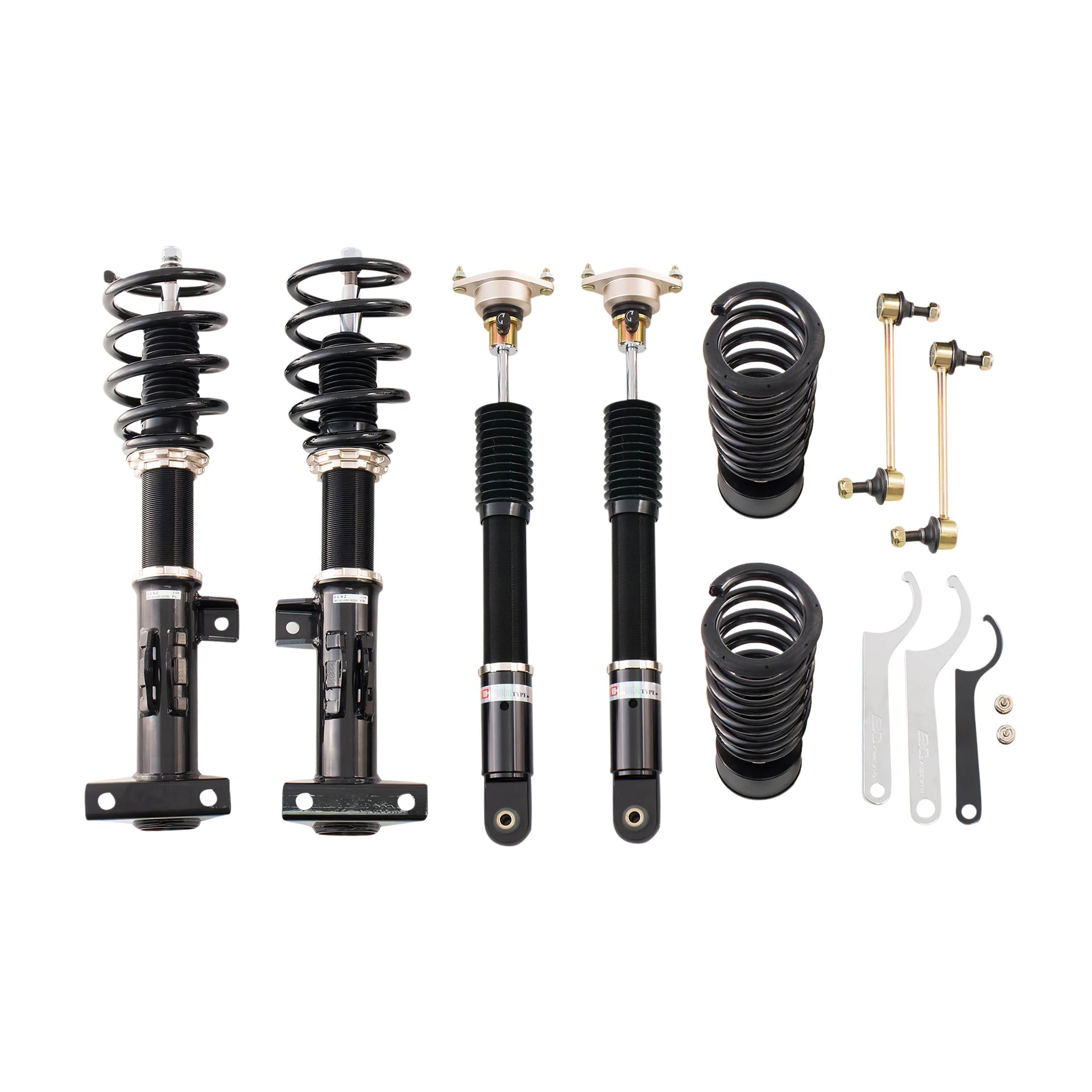 BC Racing ZX Series Coilovers for 2008-2015 Mercedes-Benz C63 AMG RWD (W204)