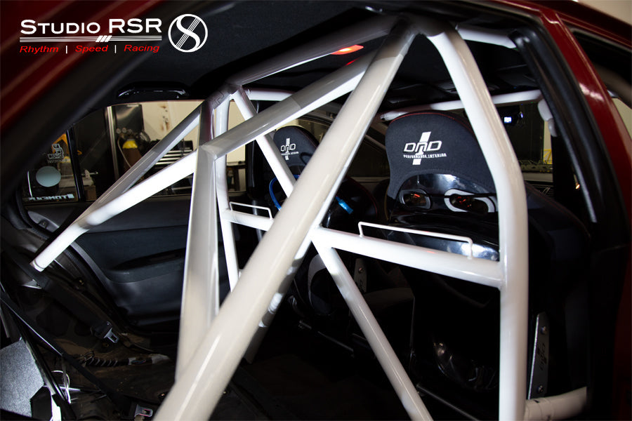 Studio RSR roll cage for 2005-2006 Mitsubishi Lancer Evolution IX (CT9A) — view 4