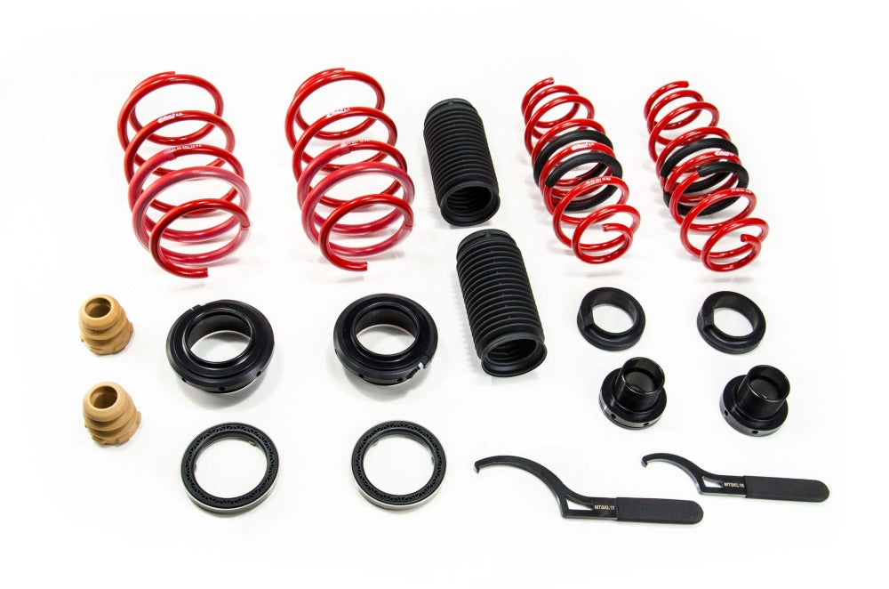 MTS Technik Adjustable Springs (30-45mm Front Lowering, 1000kg Front Axle Load) for 2019-2026 Seat Leon Hatchback (KL) MTSALSVW01