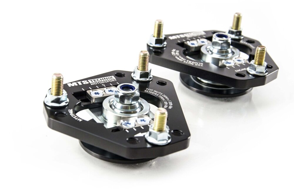 MTS Technik Adjustable Front Camber Caster Plates for 2001-2005 Honda Civic VII Coupe (EM2) MTSCP46SET