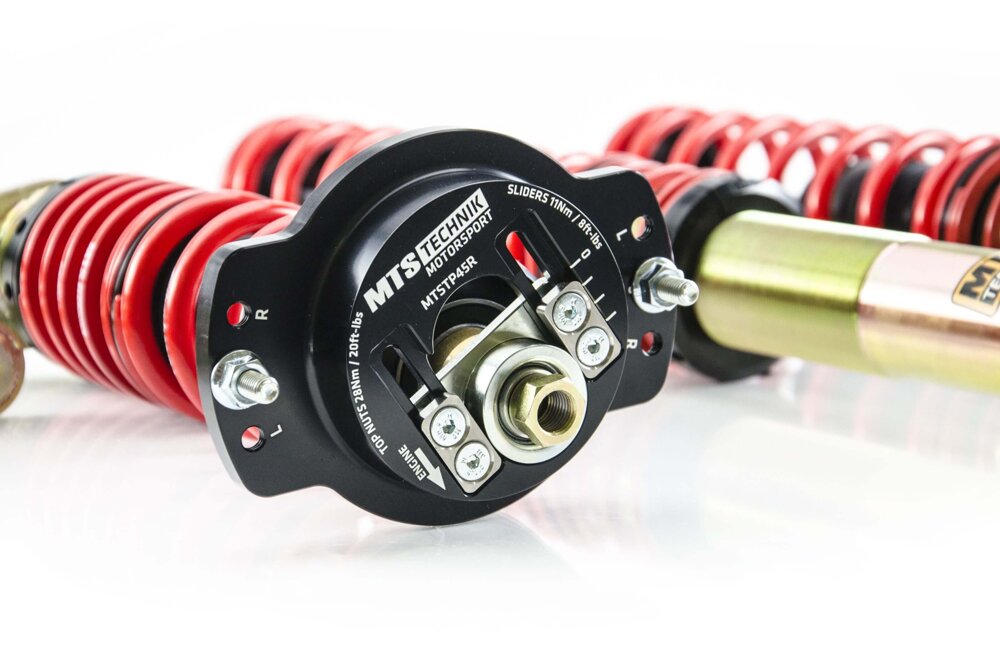 MTS Technik Street Series Suspension Coilover Kit (Gold Housing) (55-90mm Front Lowering) for 1972-1978 Audi 80 B1 Saloon (80/82) MTSGWAU73