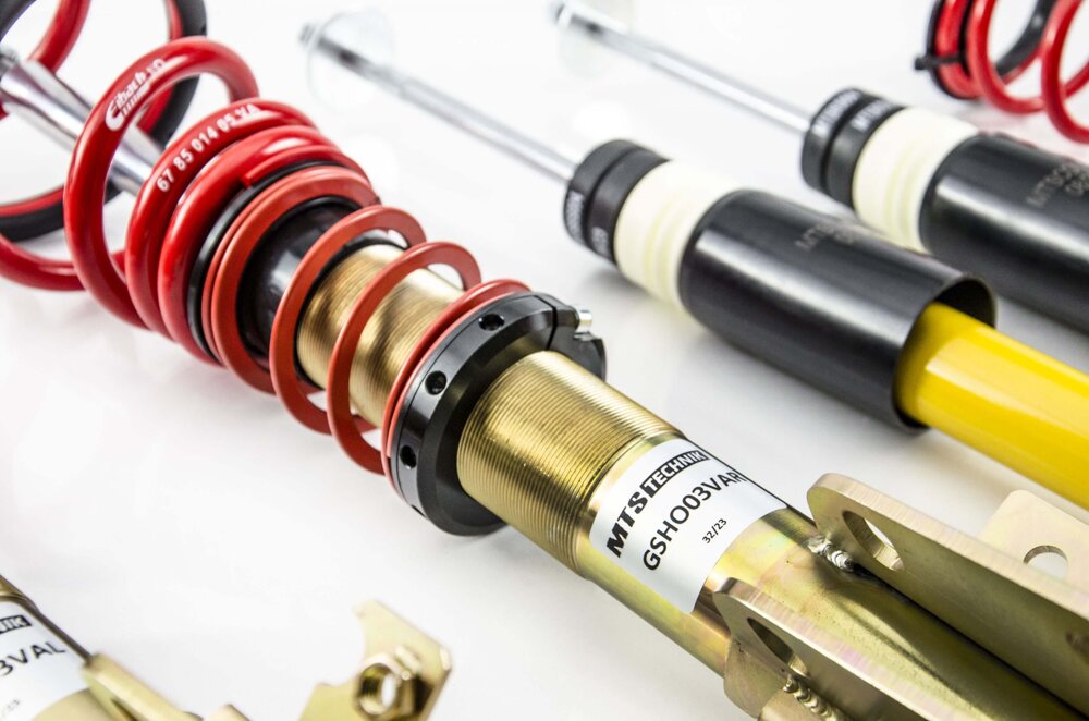 MTS Technik Street Series Suspension Coilover Kit (25-55mm Front Lowering, w/o Front & Rear Camber Plates) for 2005-2012 Honda Civic VIII Hatchback (FN/FK) MTSGWHO06