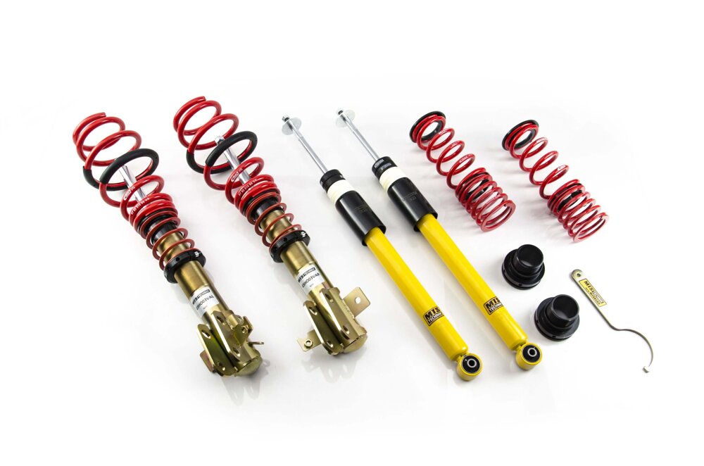 MTS Technik Street Series Suspension Coilover Kit (25-55mm Front Lowering, w/o Front & Rear Camber Plates) for 2005-2012 Honda Civic VIII Hatchback (FN/FK) MTSGWHO06