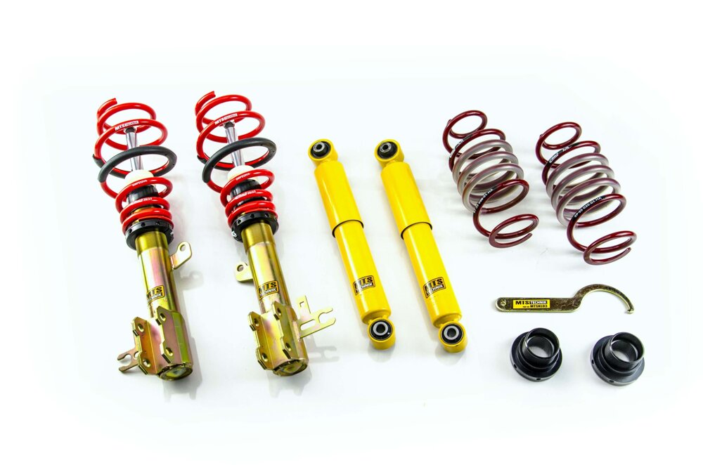 MTS Technik Street Series Suspension Coilover Kit (Inox Housing) (1065kg Front Axle Load) for 2005-2015 Opel Zafira B MPV (A05) MTSGWOP28