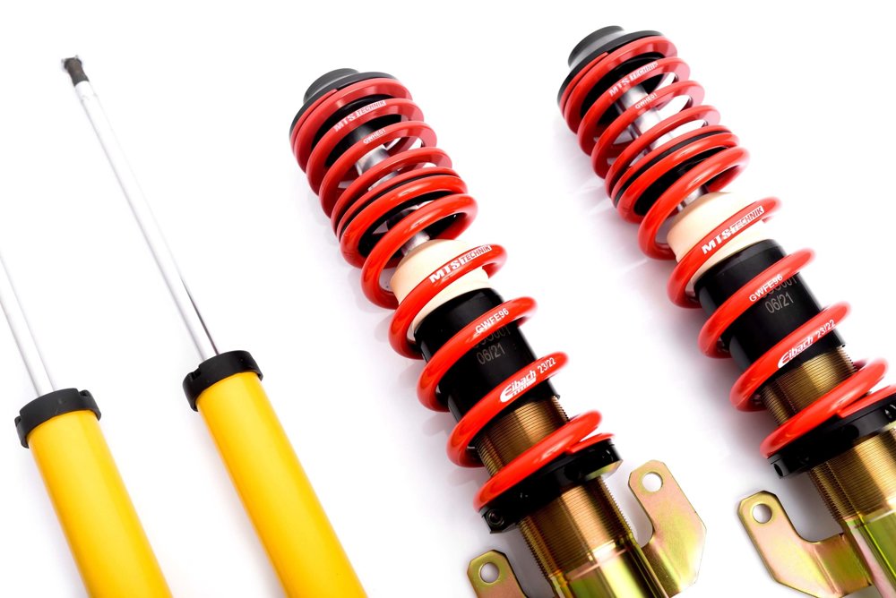 MTS Technik Comfort Series Suspension Coilover Kit (Gold Housing) for 2009-2015 Skoda Roomster MPV (5J) MTSGWVW70-C
