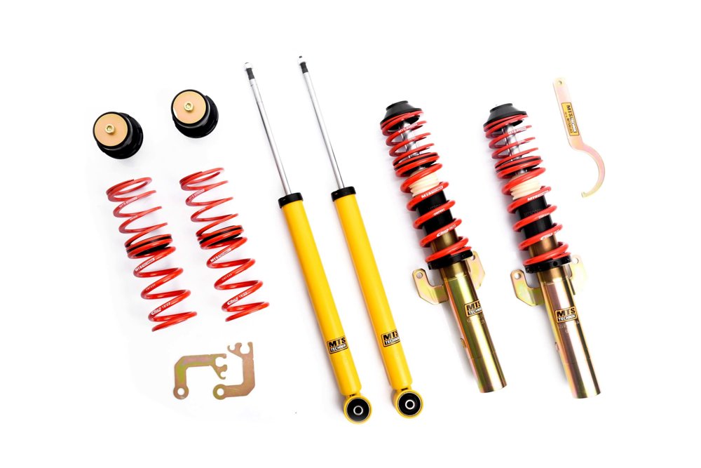 MTS Technik Stance Series Suspension Coilover Kit (Gold Housing) for 2012-2019 Seat Toledo IV Hatchback (KG) MTSGWVW70-S