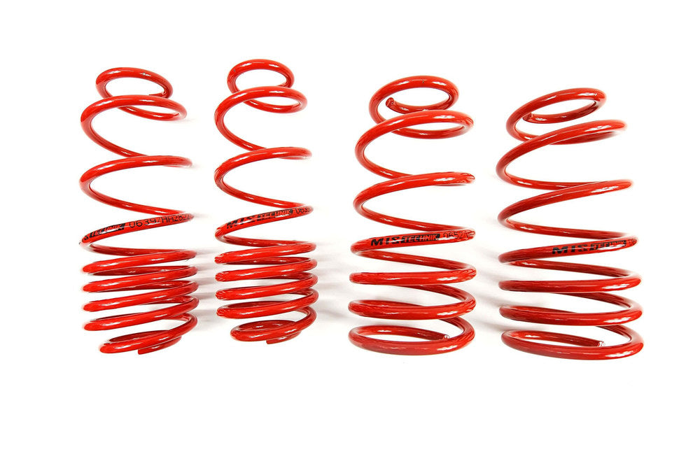 MTS Technik Performance Lowering Spring Set (35mm Front Lowering) for 1997-2003 Volkswagen Golf 1.4/1.6L MK4 Hatchback (1J1) MTSXVW177