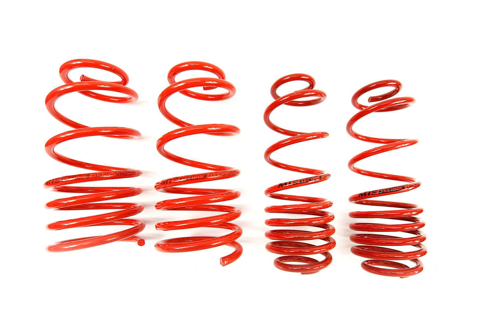 MTS Technik Performance Lowering Spring Set (50mm Front Lowering) for 1999-2004 Seat Toledo II Saloon (1M) MTSXVW178