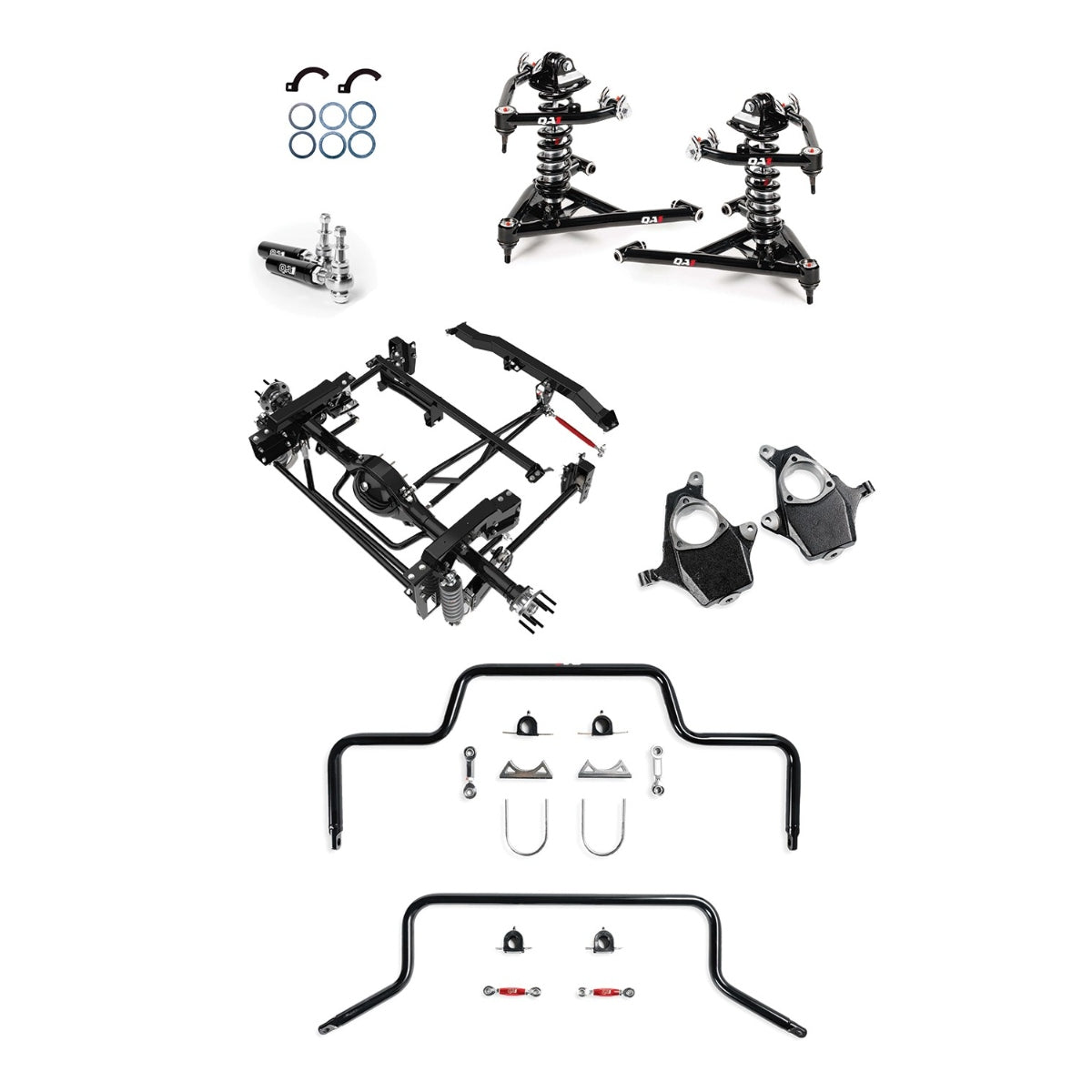 QA1 Level 2 Handling Kit with Narrowed 9" Housing, Long Bed for 1999-2006 Chevrolet Silverado 1500 RWD