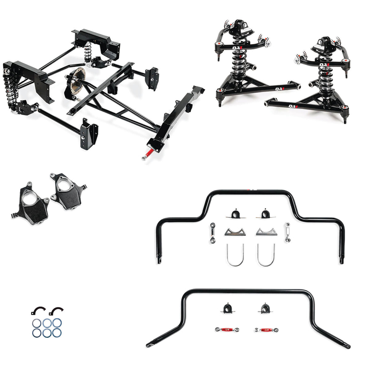 QA1 Level 2 Full Vehicle Handling Kit, Short Bed for 1999-2006 Chevrolet Silverado 1500 RWD