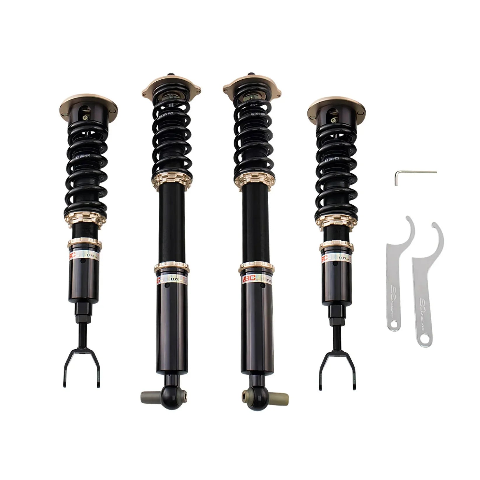 BC Racing DS Series Coilovers for 2019+ Audi Q8 AWD