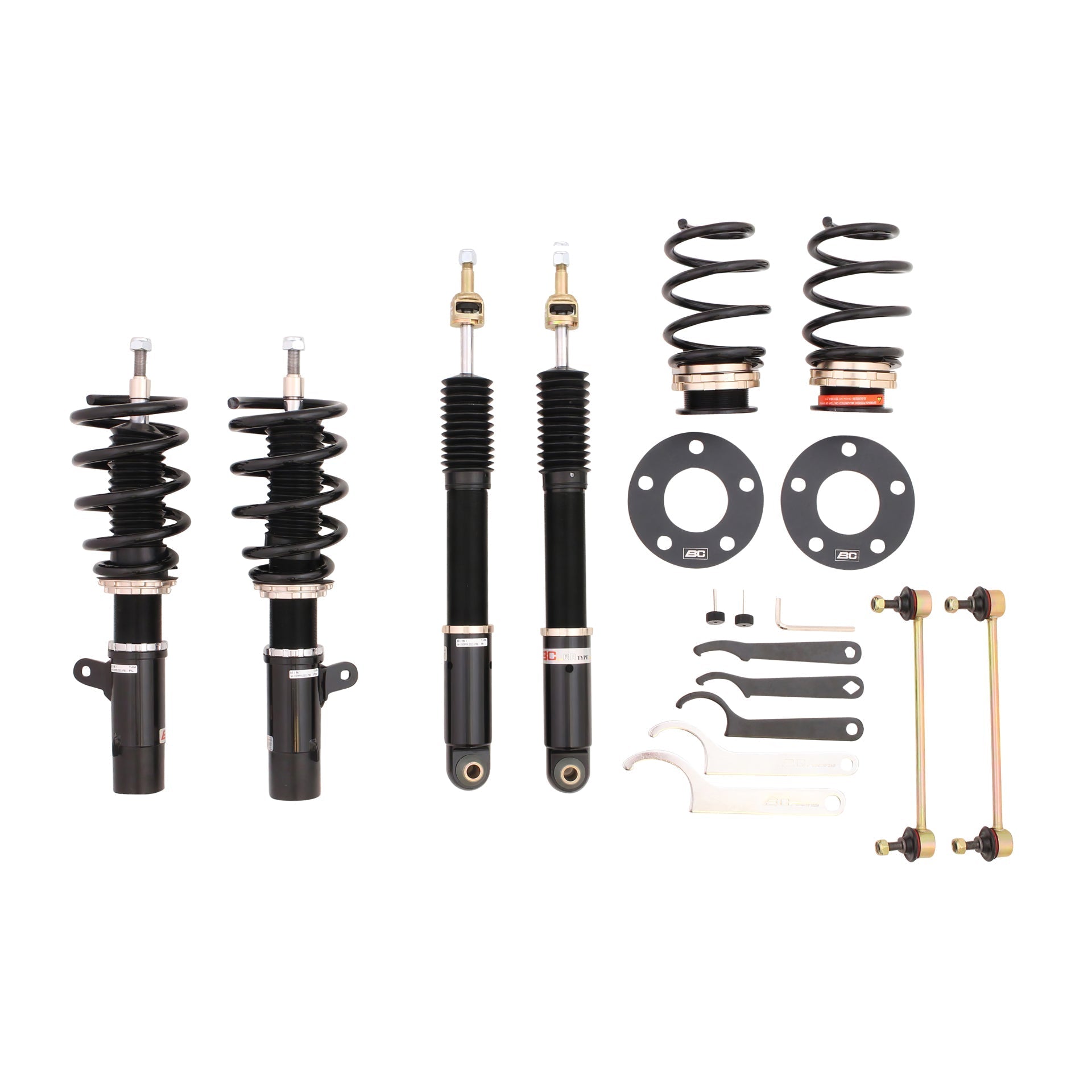 BC Racing DS Series Coilovers for 2025+ Mini Cooper Cabrio FWD (NO DDC)