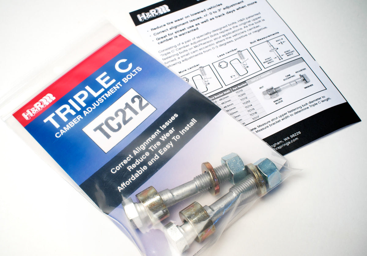H&R Alignment Camber Adjusting Eccentric Bolt for 2022-2026 Ford Maverick XLT FWD (P758) TC114