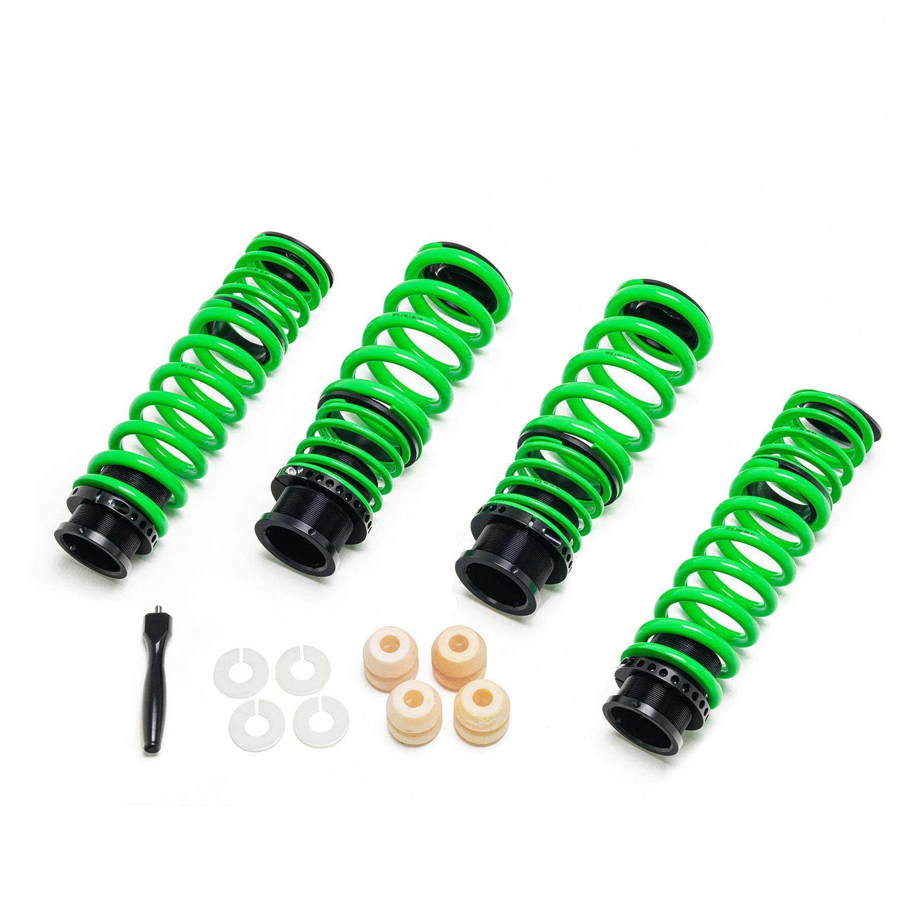 VF Engineering VH-S Variable Height Springs for 2016-2024 Audi R8 (Type 4S)