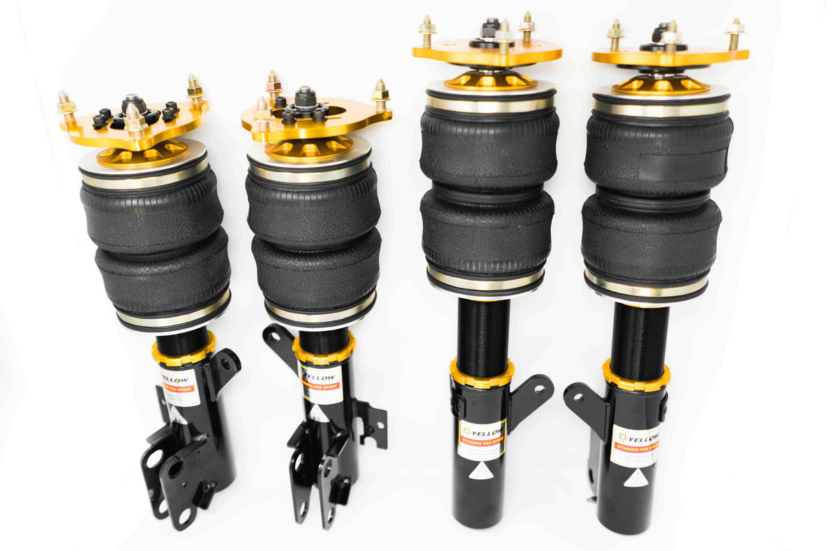 Yellow Speed Dynamic Pro Air Struts for 2013-2020 Subaru BRZ (ZC6) Camber Plate