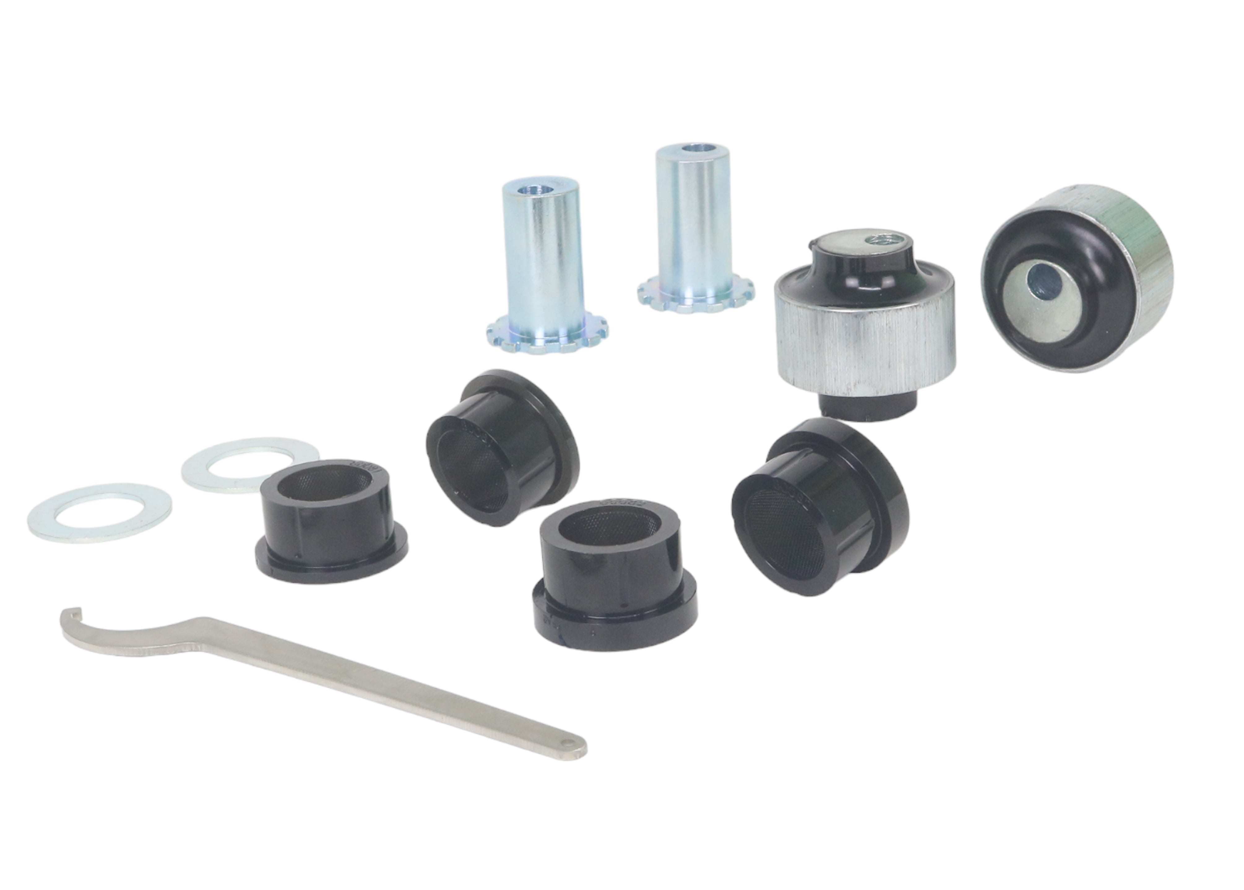 Whiteline Front Lower Inner Control Arm Bushing Kit - Double Offset for 2000-2010 Honda Civic (EK/EP/FA) KCA547