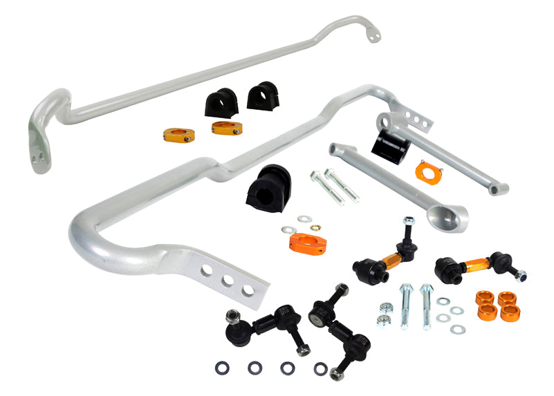 Whiteline Front and Rear Sway Bar Kit for 2010 Subaru Impreza WRX Limited (GE/GH) BSK011