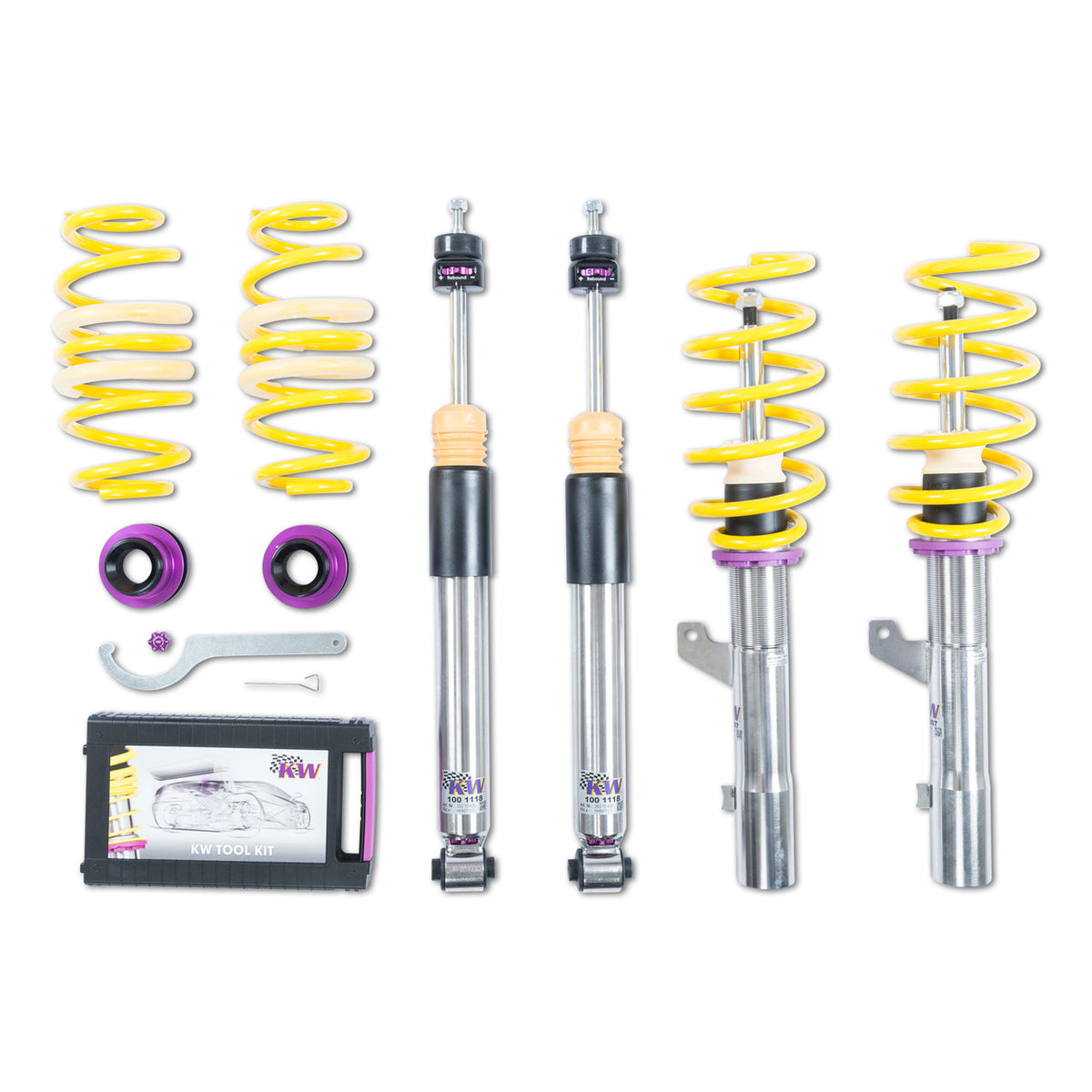 KW Suspension Variant 3 Coilover Kit for 2015-2019 Volkswagen Golf R (w/o DCC) 352800CB