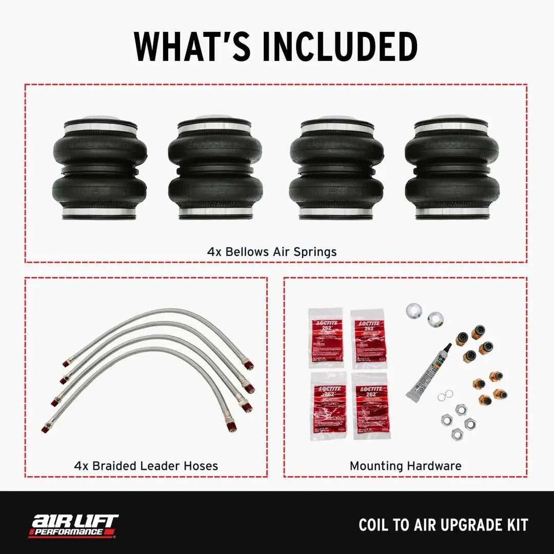 Air Lift Performance Air Upgrade Kit for 1989-2000 Lexus LS400 83016