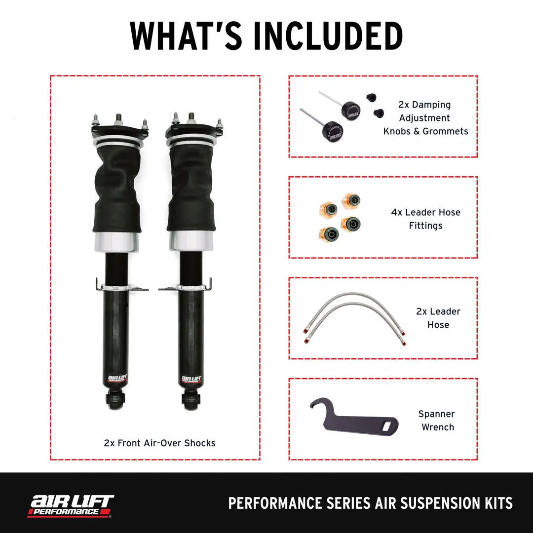 Air Lift Performance Front Kit - 2009-2020 Nissan 370Z (Z34) 76010