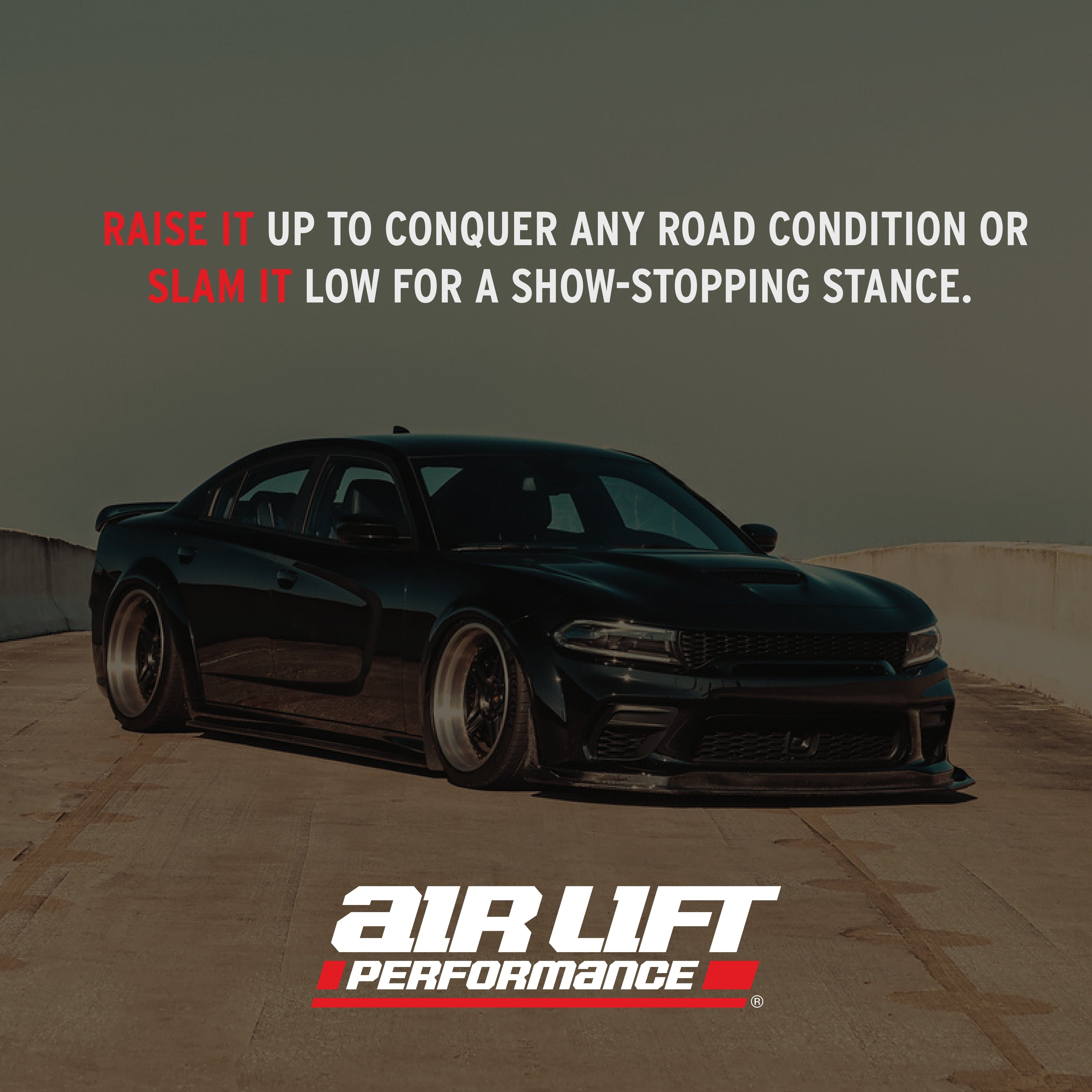Air Lift Performance Front Kit - 2015-2023 Dodge Challenger RWD 76017