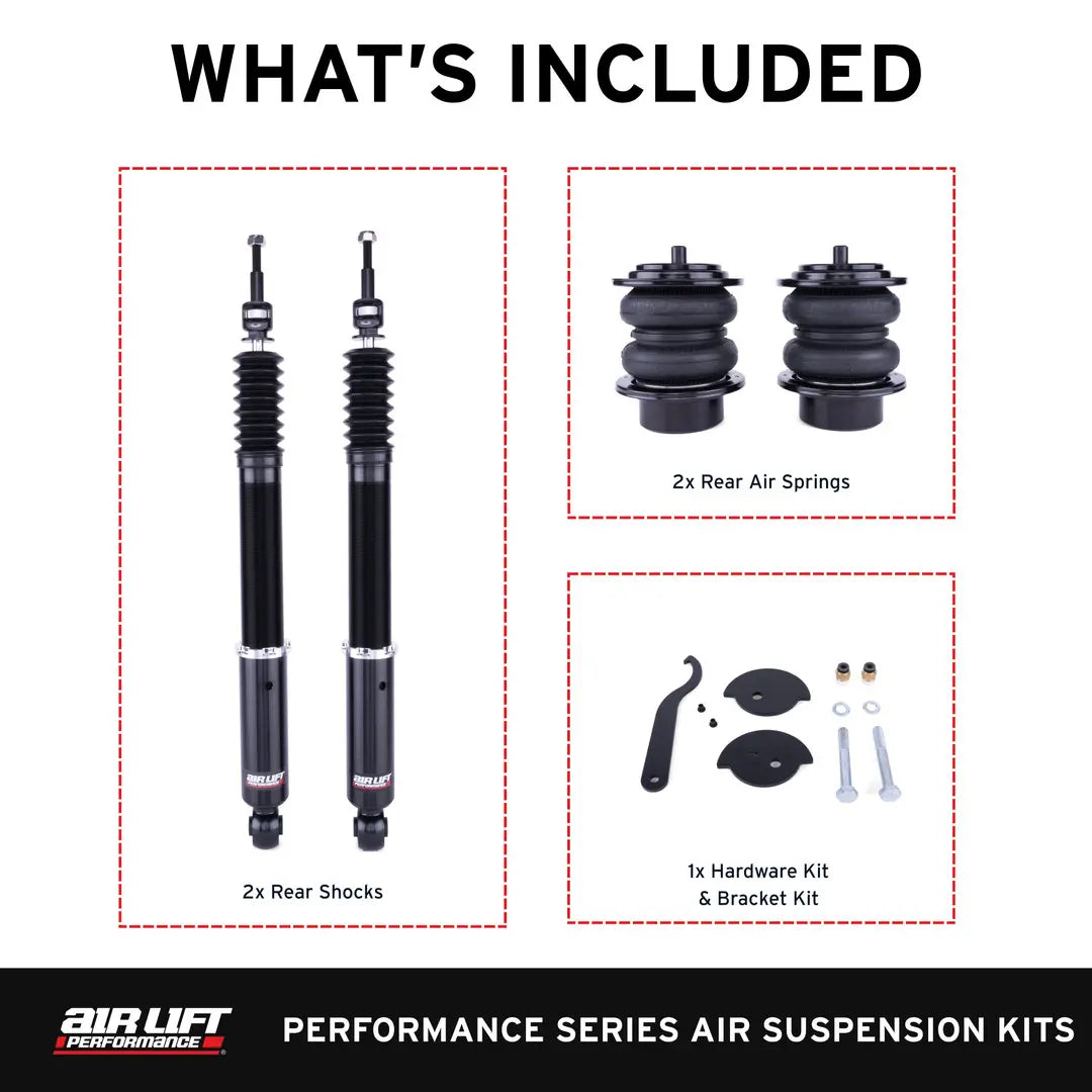 Air Lift Performance Rear Kit - 2009-2016 Audi RS4 (B8) 76505