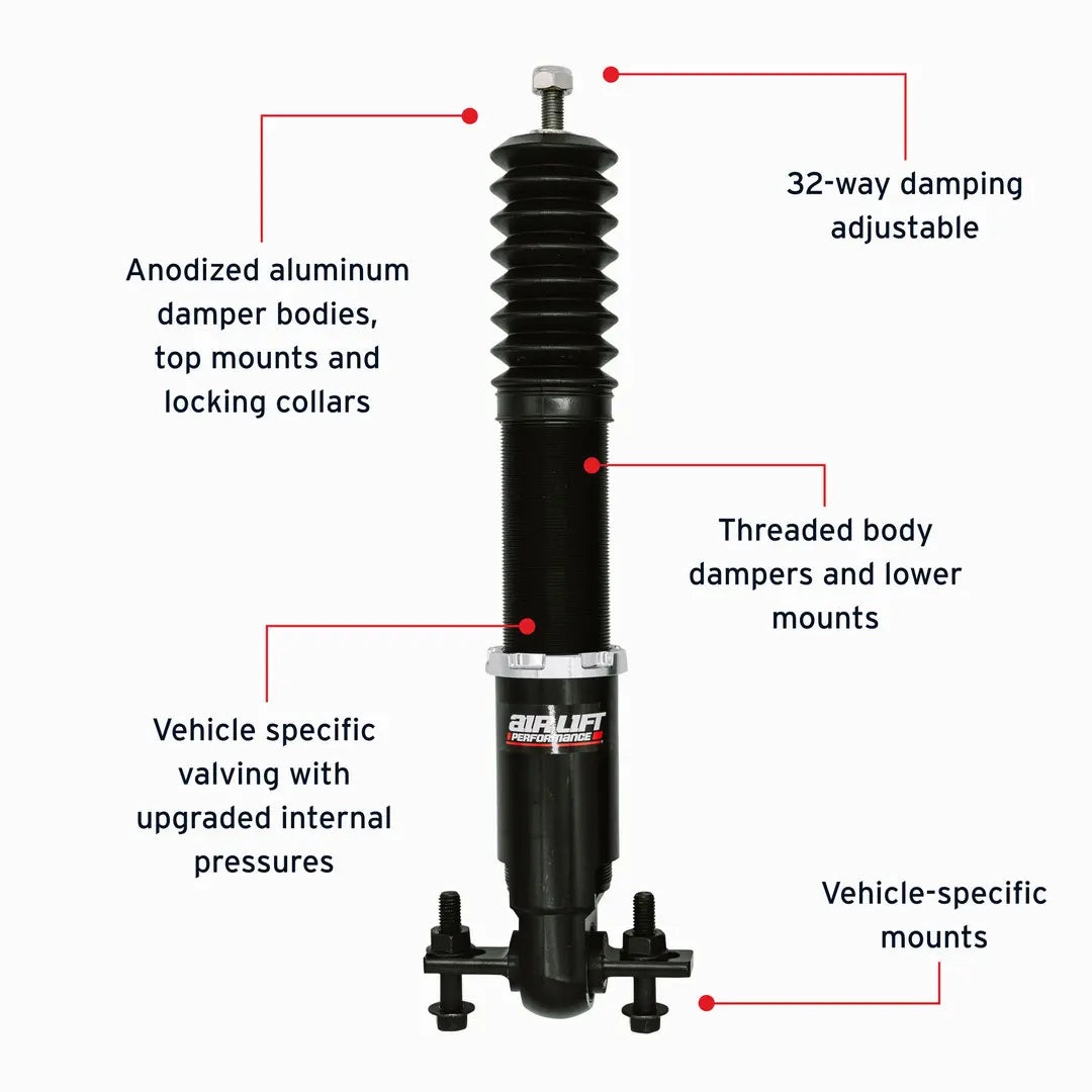 Air Lift Performance Rear Kit - 2015-2023 Ford Mustang (S550) 76507